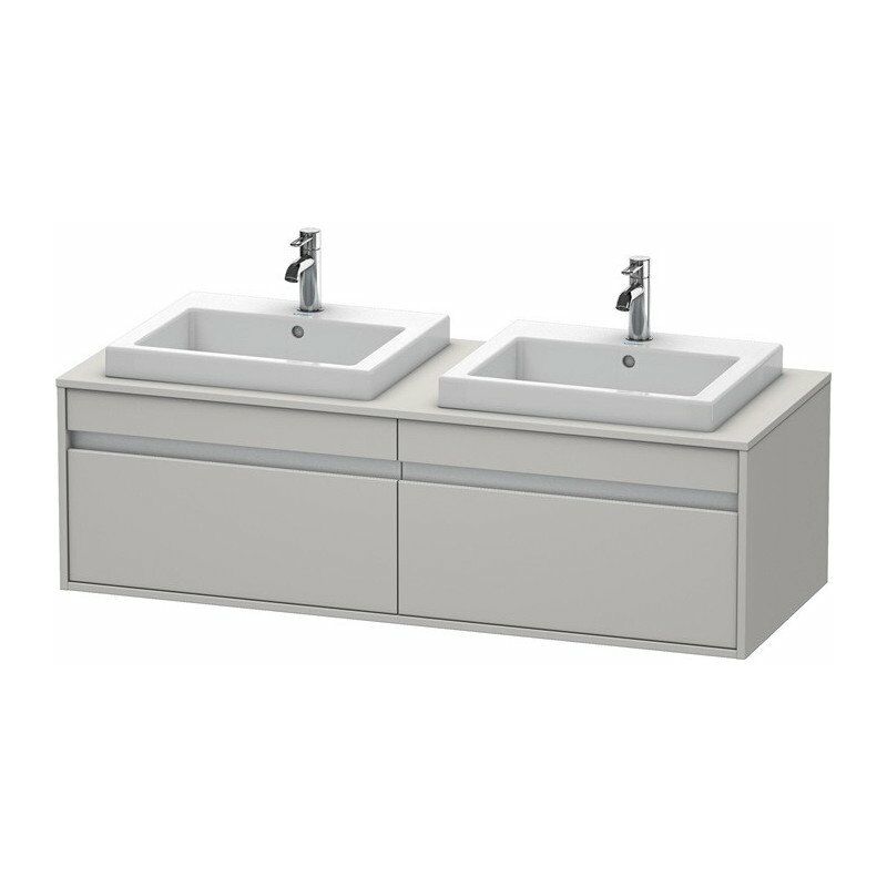 

Duravit - Mueble bajo lavabo KETHO 550x1400x426mm hormigón