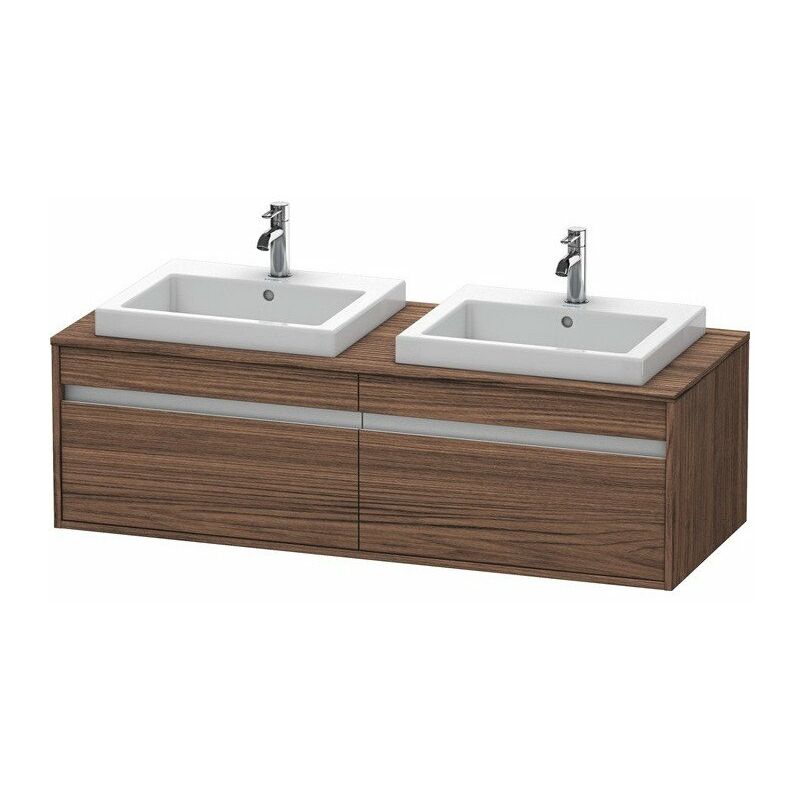 

Duravit - Mueble bajo lavabo KETHO 550x1400x426mm nogal oscuro