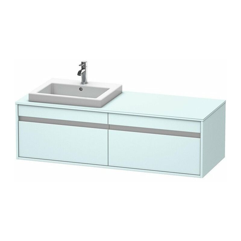

Mueble bajo lavabo KETHO 550x1400x426mm WT li Matt azul claro