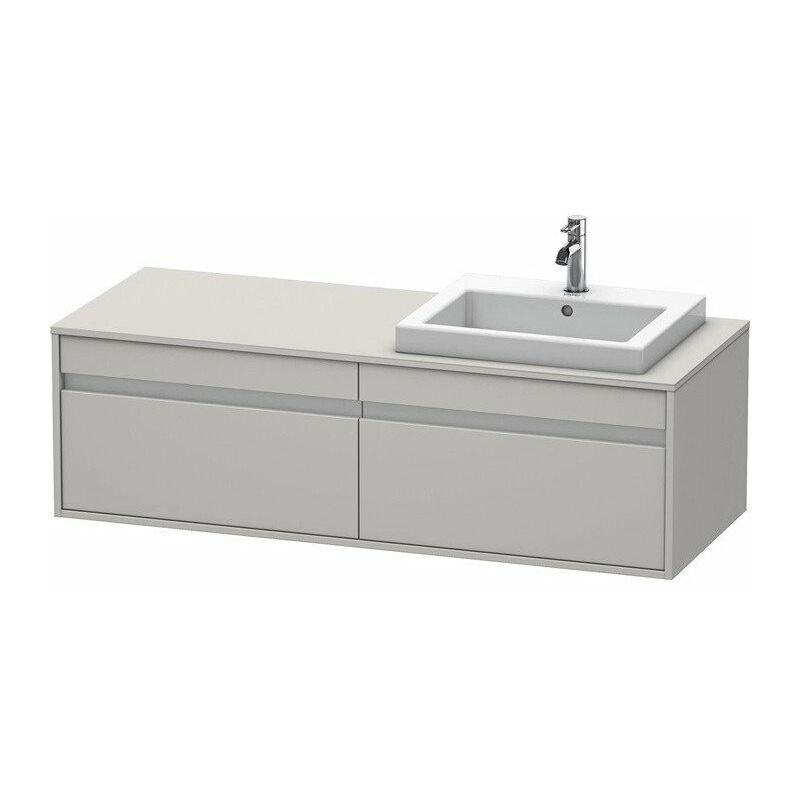 

Duravit - Mueble bajo lavabo KETHO 550x1400x426mm WT re concrete