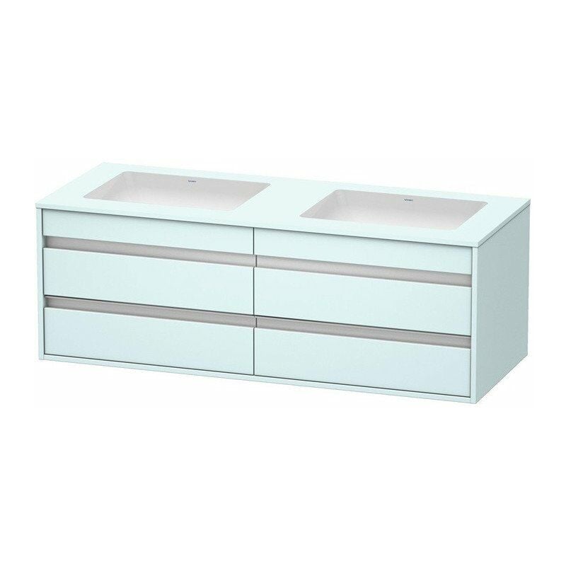 

Duravit - Mueble bajo lavabo KETHO 550x1400x496mm Azul claro mate