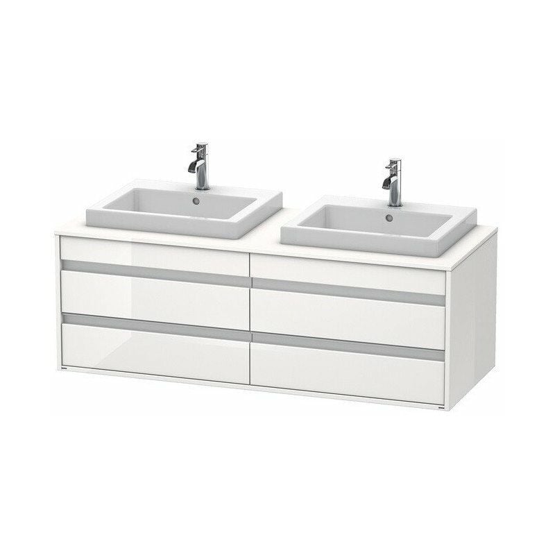 

Duravit - Mueble bajo lavabo KETHO 550x1400x496mm WT re Matt azul claro