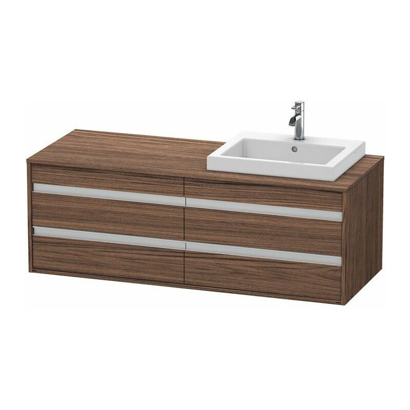 

Duravit - Mueble bajo lavabo KETHO 550x1400x496mm WT re nogal oscuro