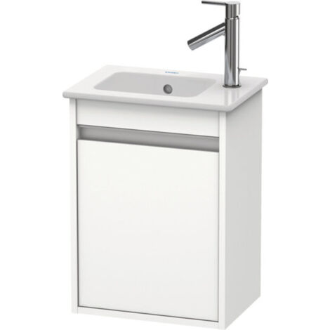 Mueble bajo lavabo KETHO 550x400x285mm apertura a la izquierda hormigón