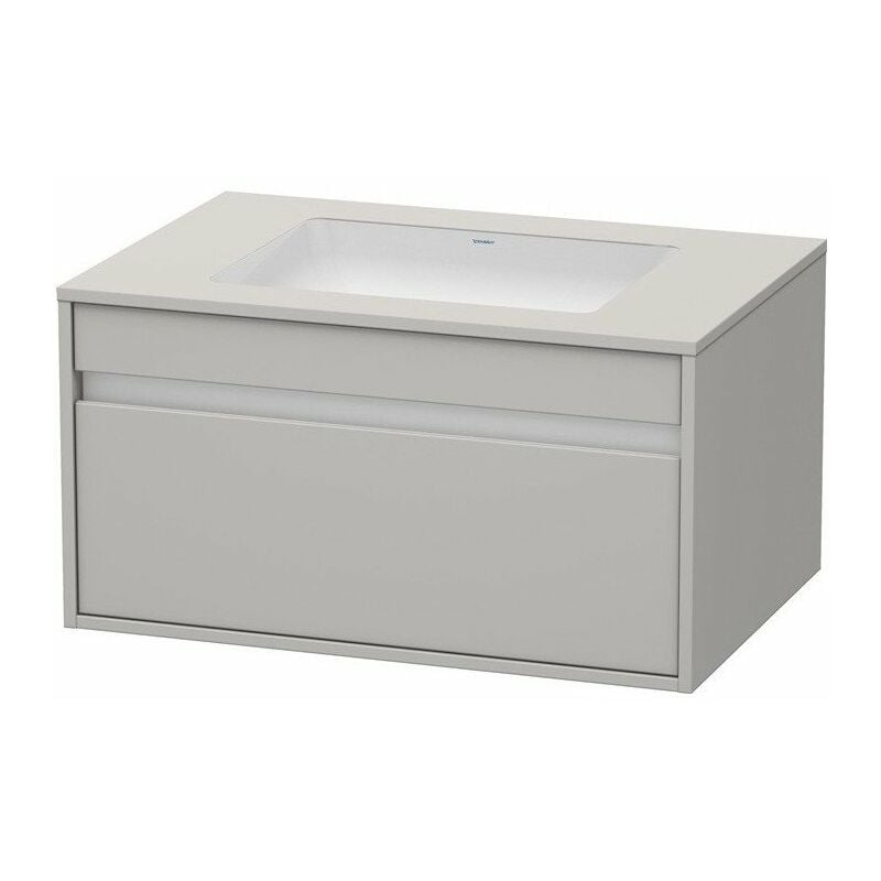 

Duravit - Mueble bajo lavabo KETHO 550x800x426mm hormigón