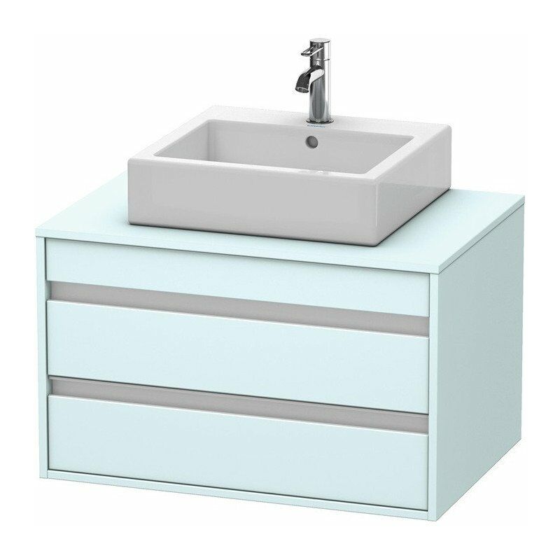 

Duravit - Mueble bajo lavabo KETHO 550x800x496mm Azul claro mate