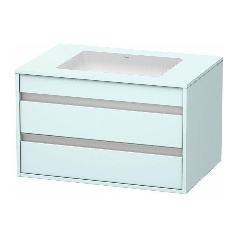 

Duravit - Mueble bajo lavabo KETHO 550x800x496mm Azul claro mate