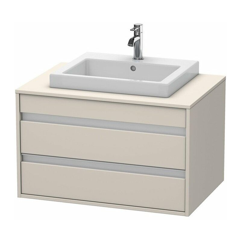 

Duravit - Mueble bajo lavabo KETHO 550x800x496mm taupe