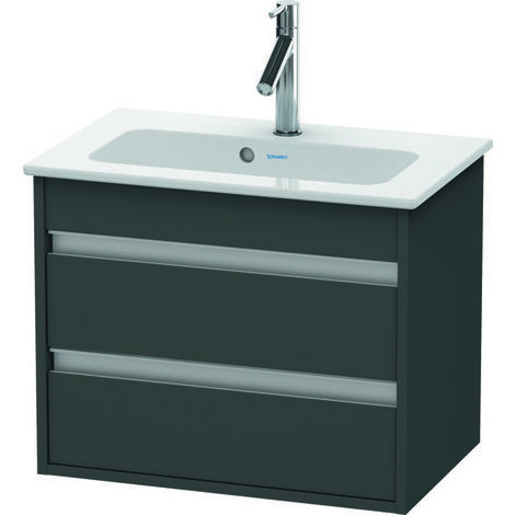 Mueble bajo lavabo KETHO COMPACT 480x600x385mm grafito mate