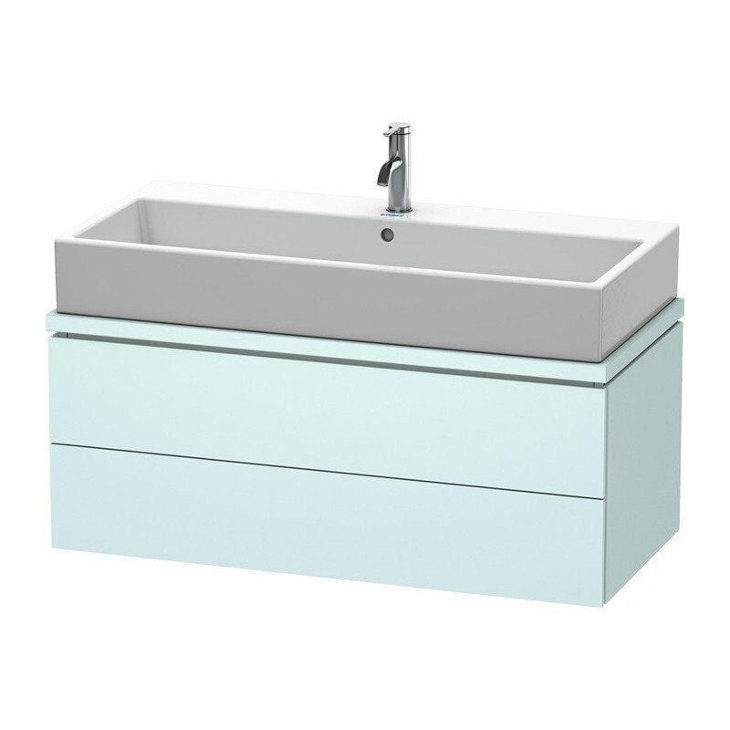 

Duravit - Mueble bajo lavabo L-CUBE 1020x477x400mm Azul claro mate