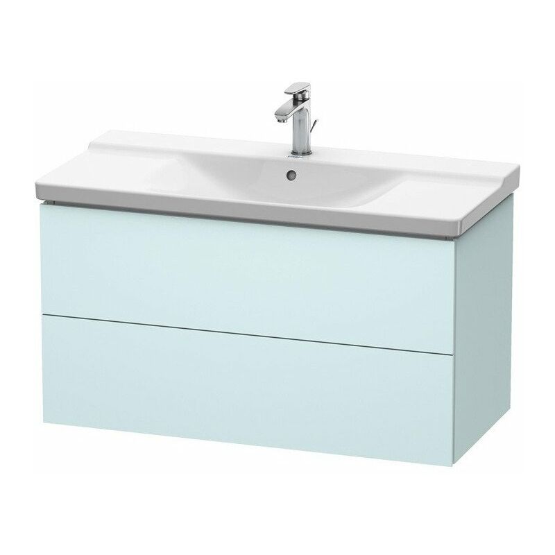 

Duravit - Mueble bajo lavabo L-CUBE 1020x481x555mm Azul celeste mate