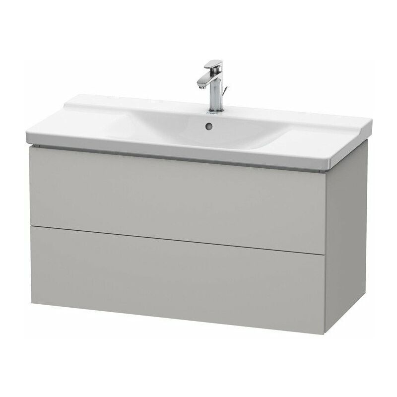 

Duravit - Mueble bajo lavabo L-CUBE 1020x481x555mm hormigón