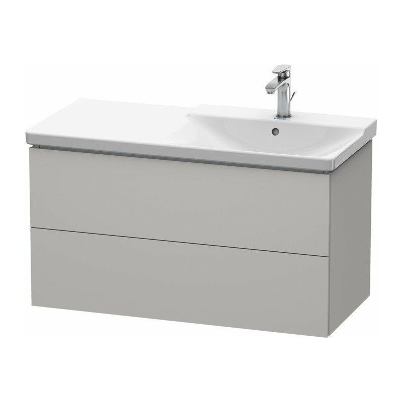 

Duravit - Mueble bajo lavabo L-CUBE 1020x481x555mm hormigón