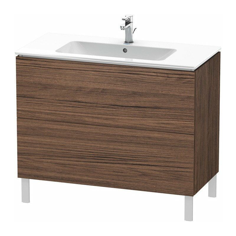 

Duravit - Mueble bajo lavabo L-CUBE 1020x481x704mm nogal oscuro