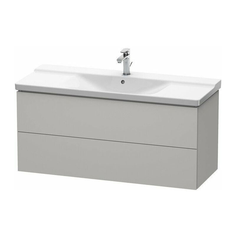 

Mueble bajo lavabo L-CUBE 1220x481x555mm hormigón