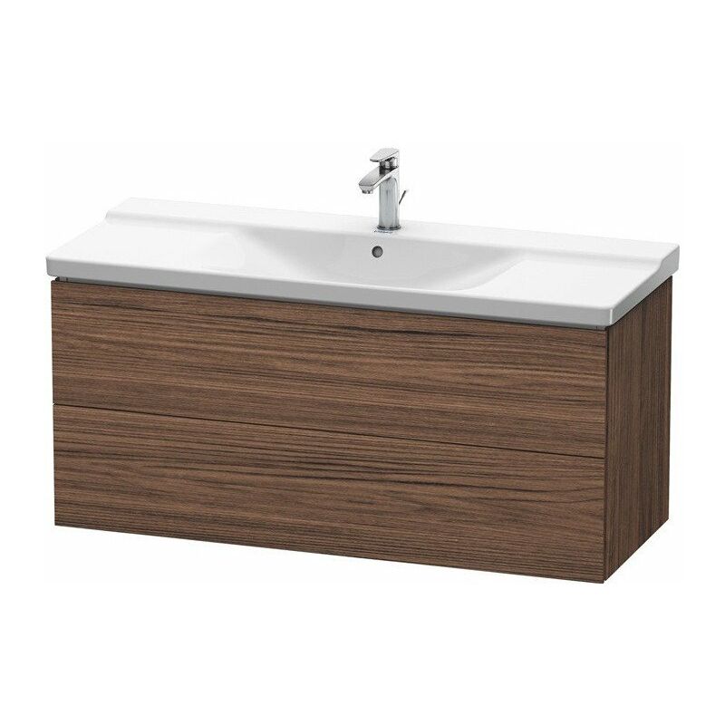 

Duravit - Mueble bajo lavabo L-CUBE 1220x481x555mm nogal oscuro