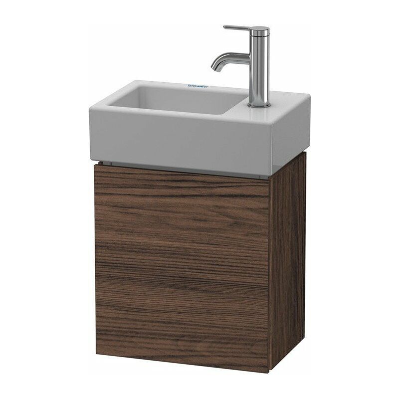 

Duravit - Mueble bajo lavabo L-CUBE 400x364x241mm apertura derecha nogal oscuro