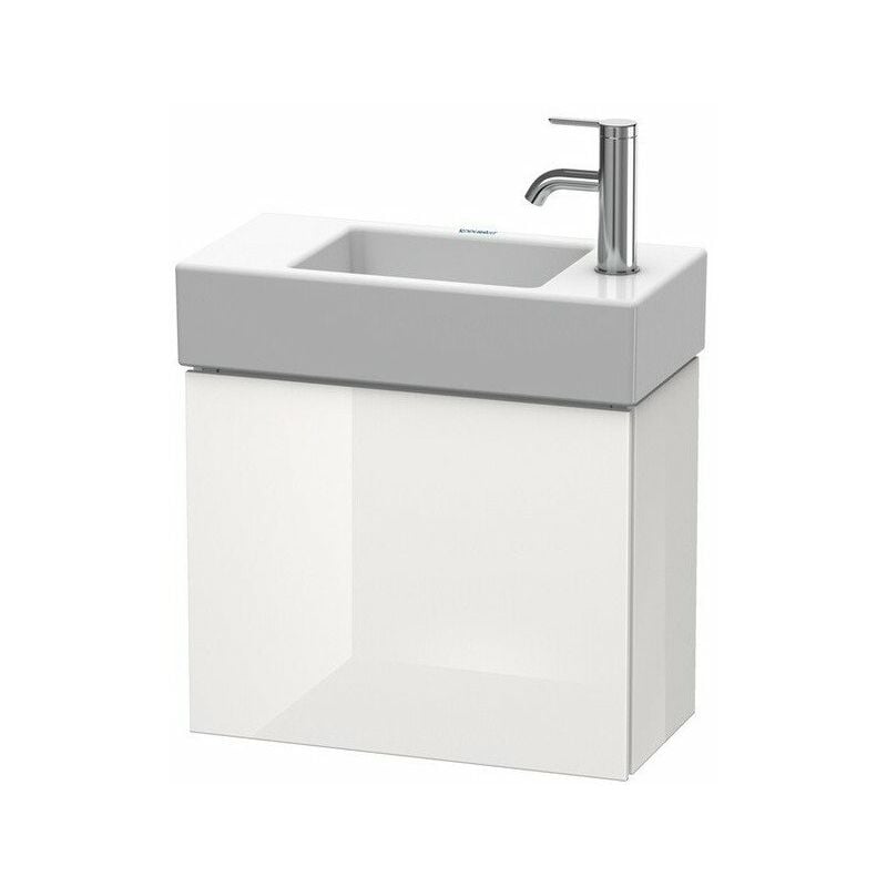 

Duravit - Mueble bajo lavabo L-CUBE 400x480x240mm apertura derecha Matt azul claro