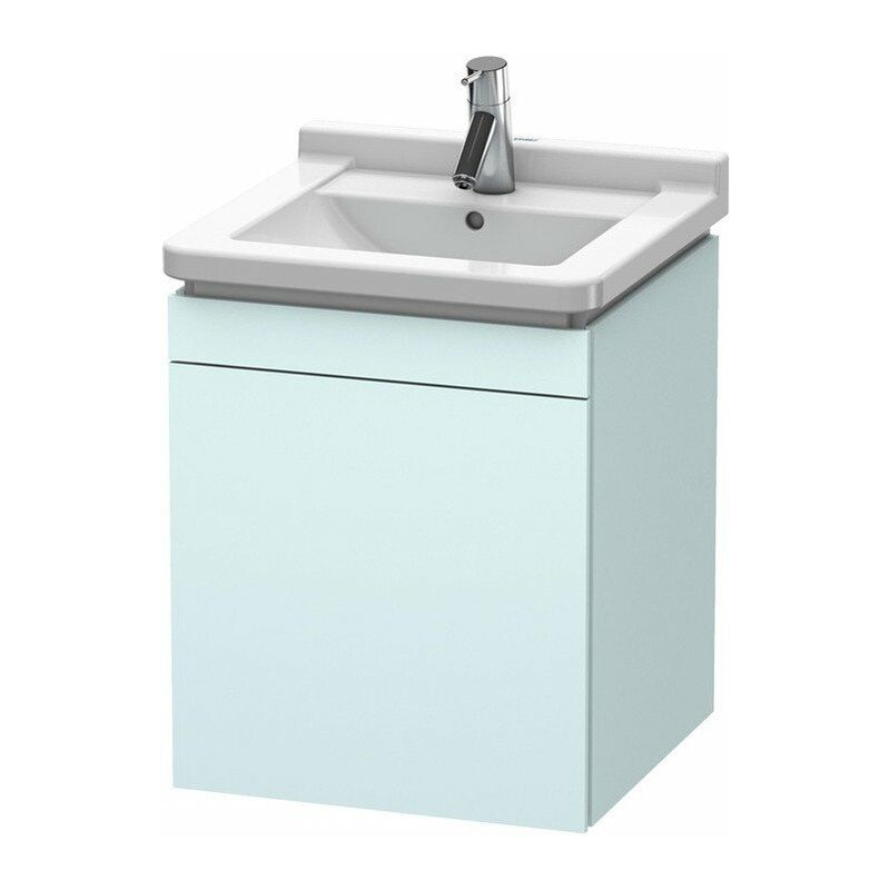 

Duravit - Mueble bajo lavabo L-CUBE 447x460x558mm apertura izquierda Matt azul claro