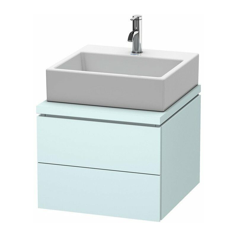 

Duravit - Mueble bajo lavabo L-CUBE 520x547x400mm Azul claro mate