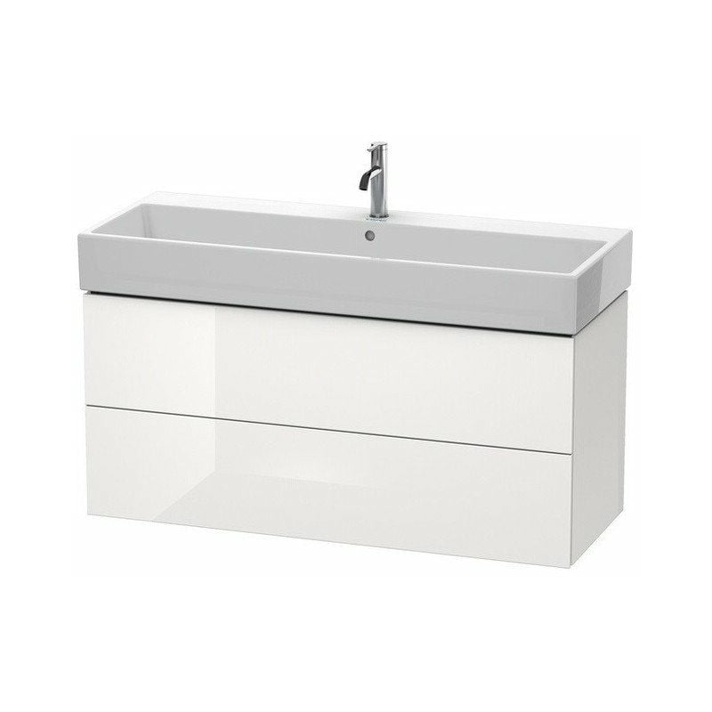 

Duravit - Mueble bajo lavabo L-CUBE 544x1184x459mm Azul claro mate