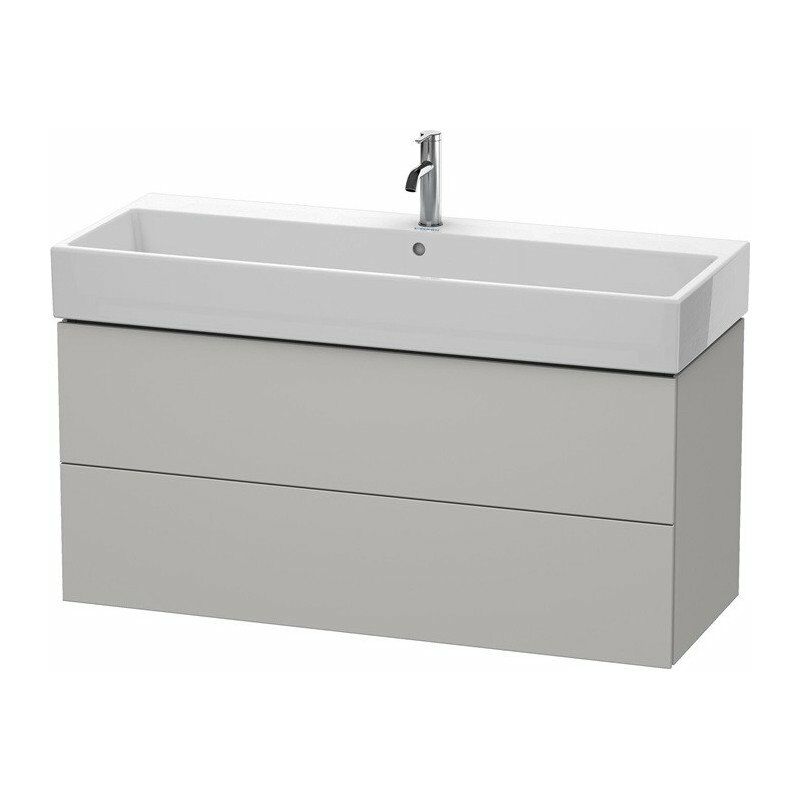 

Duravit - Mueble bajo lavabo L-CUBE 544x1184x459mm hormigón