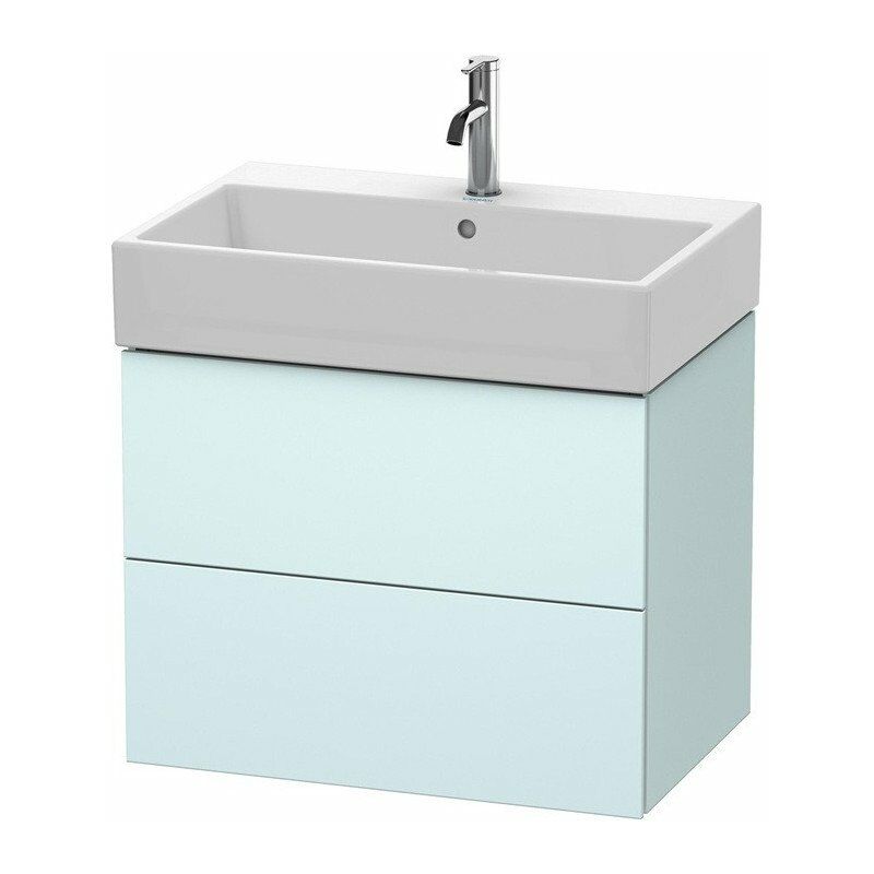 

Duravit - Mueble bajo lavabo L-CUBE 544x684x459mm Azul claro mate