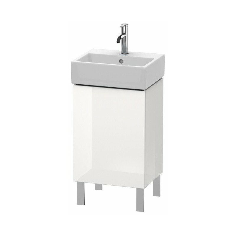 

Mueble bajo lavabo L-CUBE 593x434x341mm apertura izquierda lino