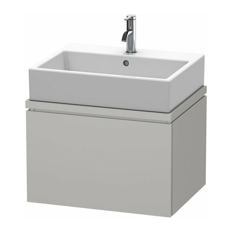 

Duravit - Mueble bajo lavabo L-CUBE 620x477x400mm hormigón