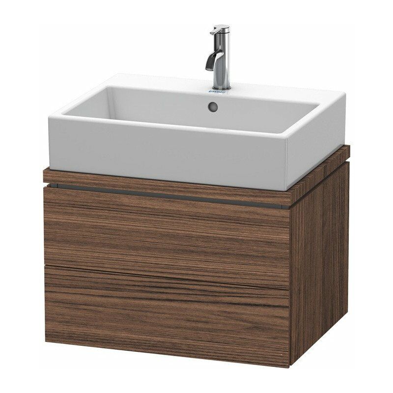 

Duravit - Mueble bajo lavabo L-CUBE 620x477x400mm nogal oscuro