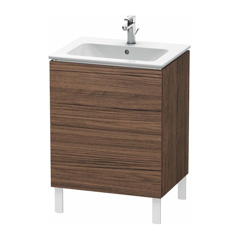 

Duravit - Mueble bajo lavabo L-CUBE 620x481x704mm nogal oscuro
