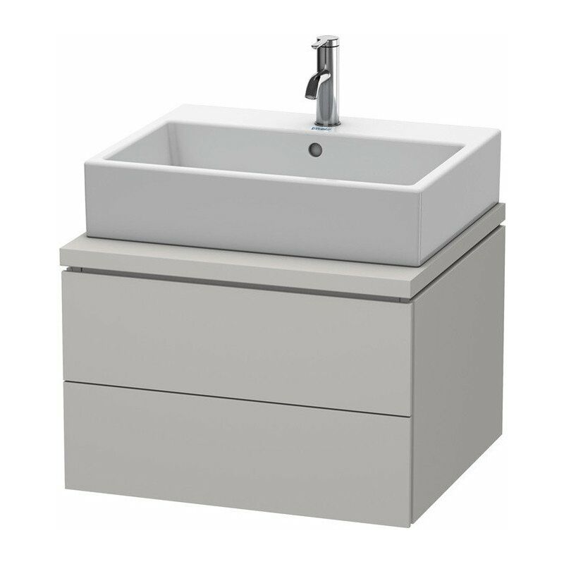

Duravit - Mueble bajo lavabo L-CUBE 620x547x400mm hormigón