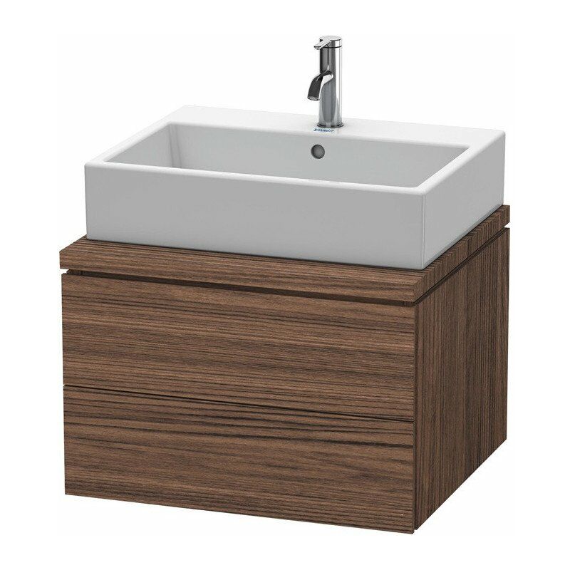 

Duravit - Mueble bajo lavabo L-CUBE 620x547x400mm nogal oscuro