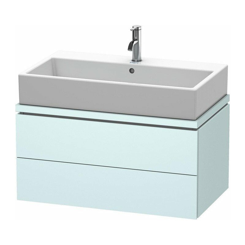 

Duravit - Mueble bajo lavabo L-CUBE 820x477x400mm Azul claro mate