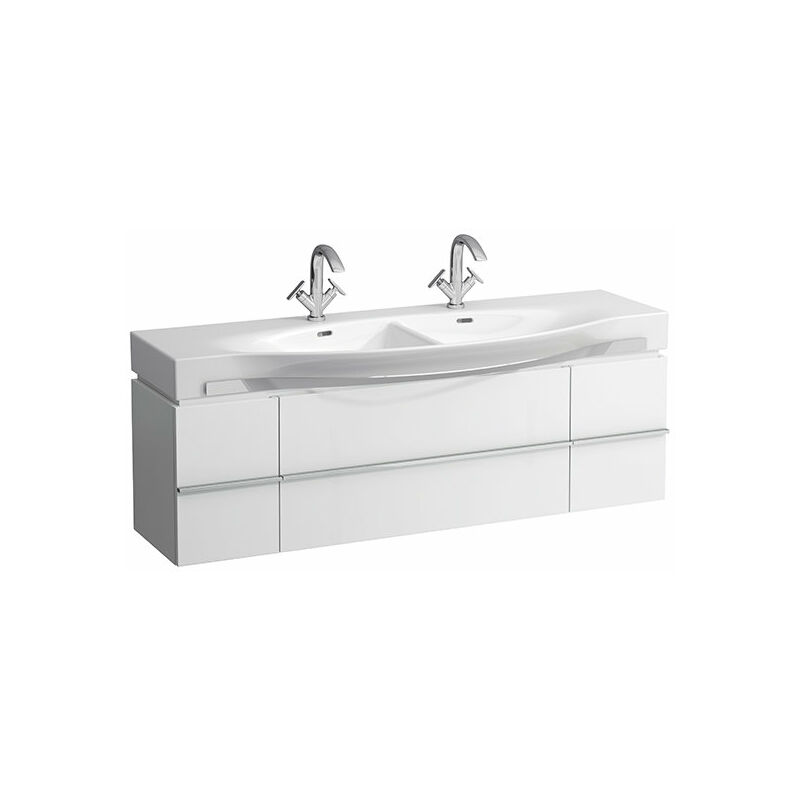 

Mueble bajo lavabo Laufen, 1 cajón 1490x460x375, apto para lavabos palacio 81370.6, color: Decoración Roble Antracita - H4013530755481