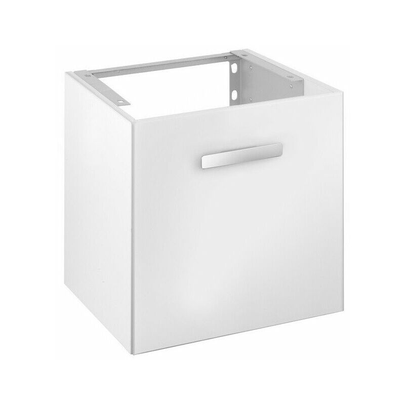 

Keuco - Mueble bajo lavabo ROYAL UNIVERSE 496 x 450 x 347 mm, bisagra de puerta a la derecha blanco / blanco brillo