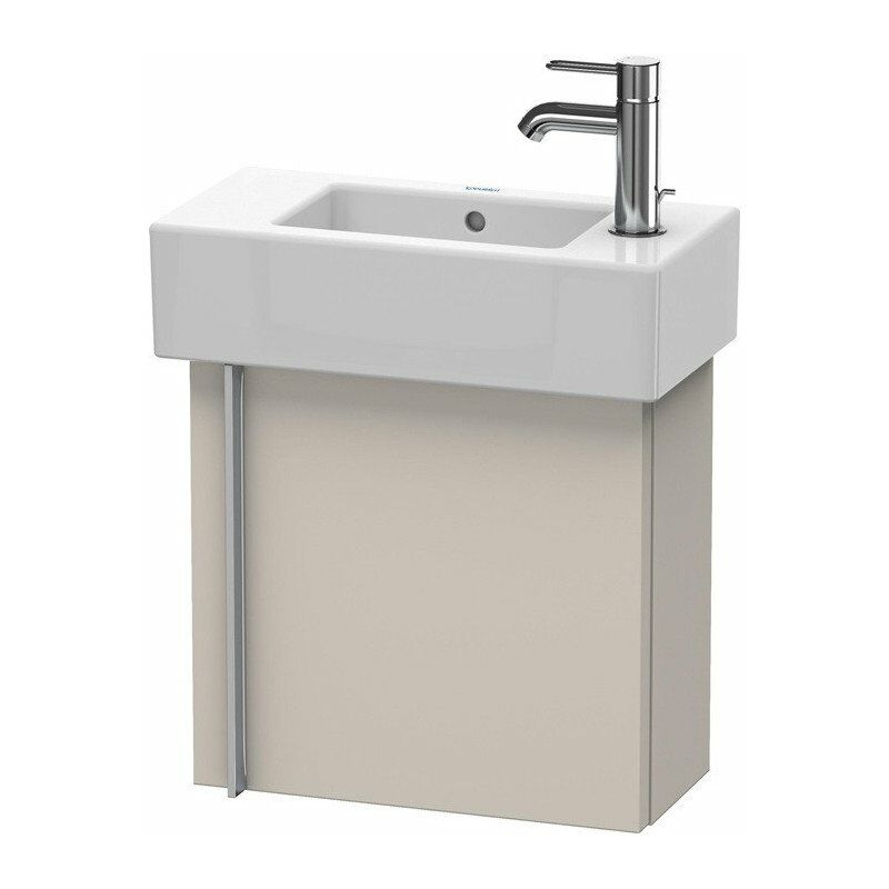 

Duravit - Mueble bajo lavabo VERO 211x450x428mm apertura derecha taupe