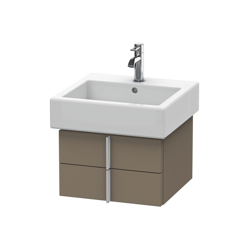 

Mueble bajo lavabo Vero 6203, de pared, con 2 cajones, 450mm, Color (frente/cuerpo): Terra Mate - VE620301414