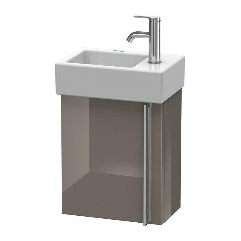 

Duravit - Mueble bajo lavabo VERO AIR 436x364x211mm apertura izquierda franela gris brillante