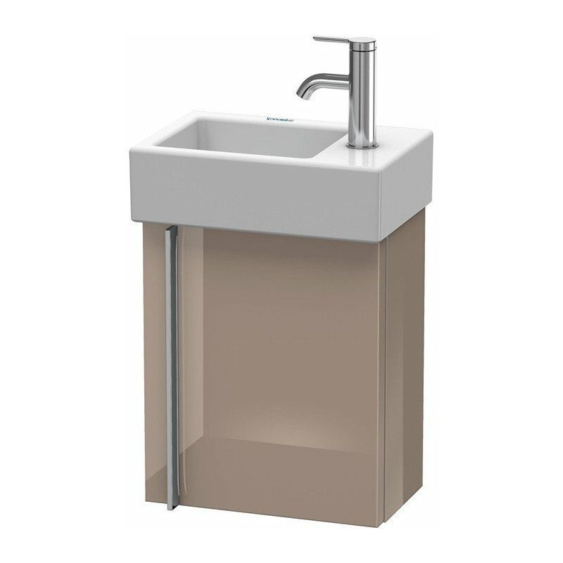 

Duravit - Mueble bajo lavabo VERO AIR 436x364x211mm apertura recta alto brillo capuchino