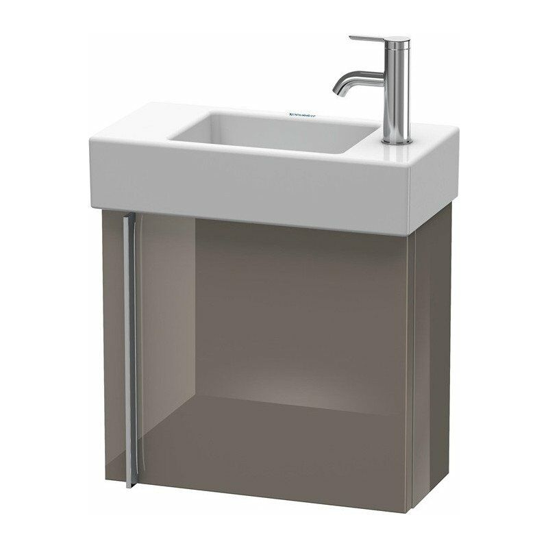 

Duravit - Mueble bajo lavabo VERO AIR 436x484x211mm apertura derecha franela gris brillante