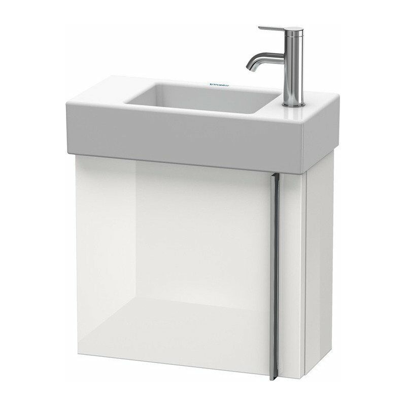 

Duravit - Mueble bajo lavabo VERO AIR 436x484x211mm apertura izquierda blanco satinado lila