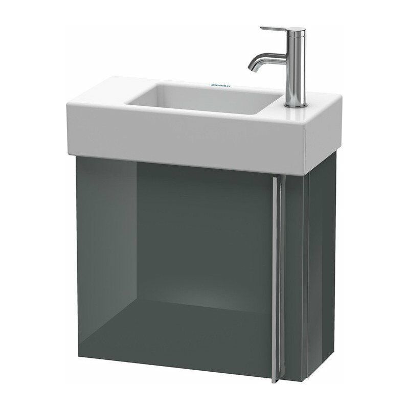 

Duravit - Mueble bajo lavabo VERO AIR 436x484x211mm apertura izquierda Glossy Doloaveci Grey