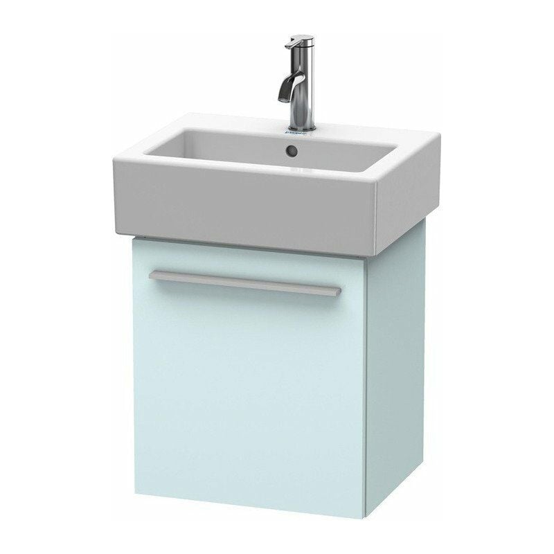 

Duravit - Mueble bajo lavabo X-LARGE 328x400x442mm apertura derecha Matt azul claro