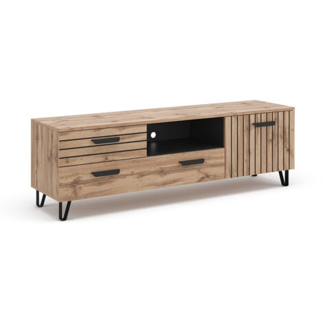 Mueble bajo para TV Amber, Marrón, 150 x 48.5 cm, Vicco