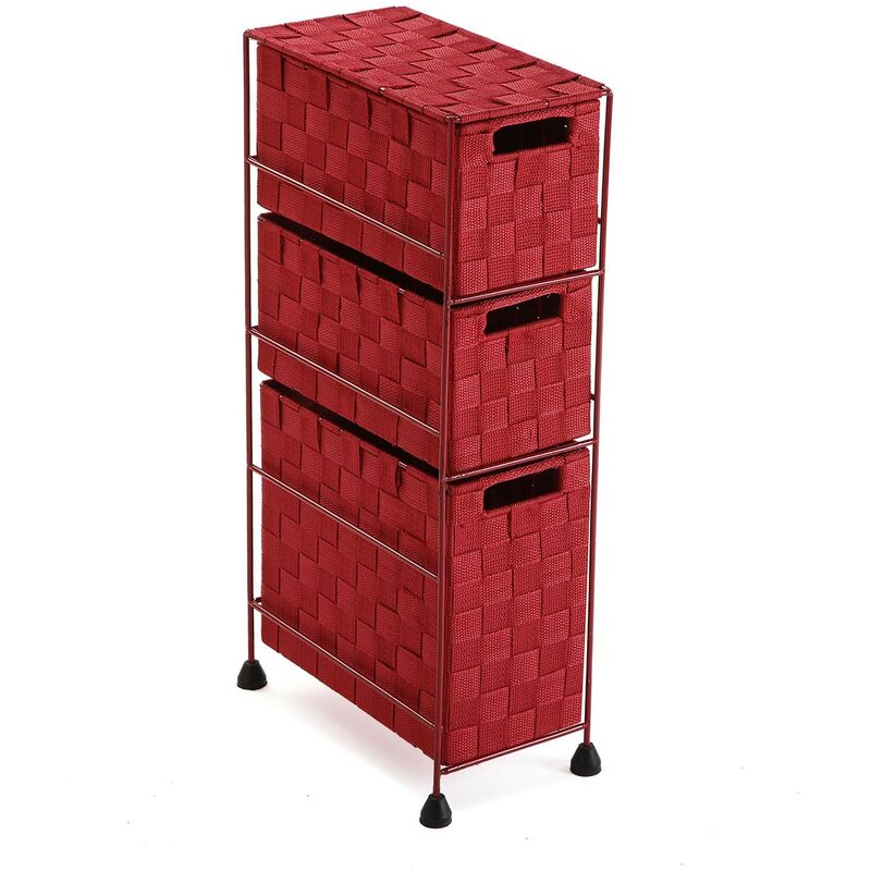 

Mueble Baño 3 Cajones Burgundy