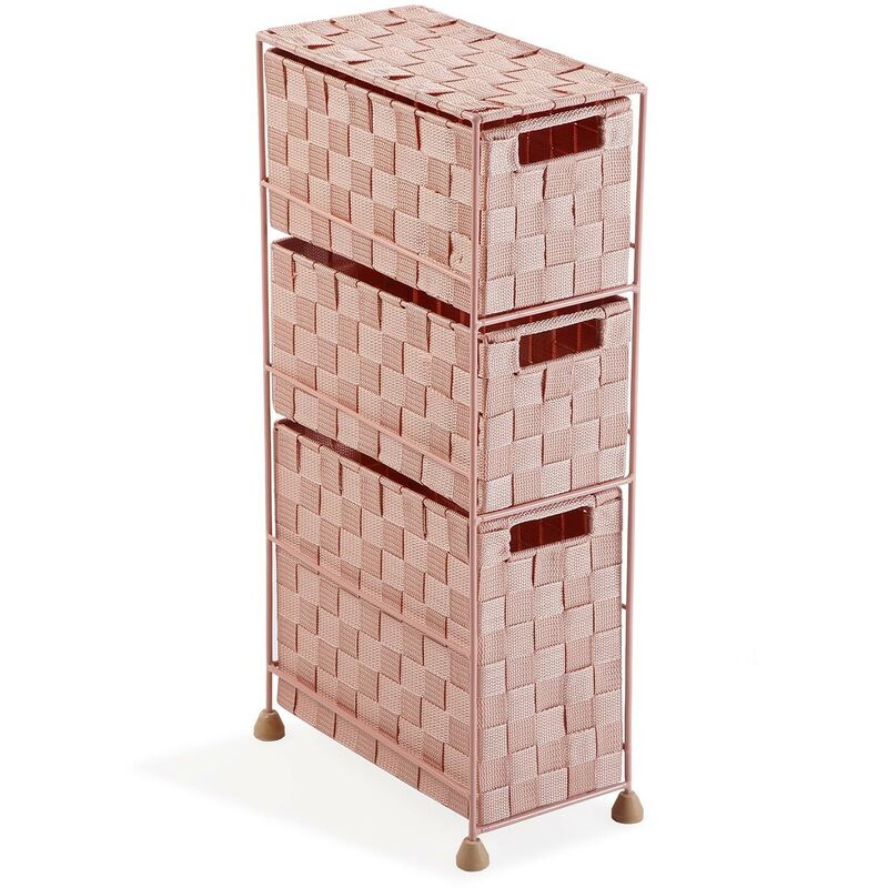 

Mueble Baño 3 Cajones Rosa