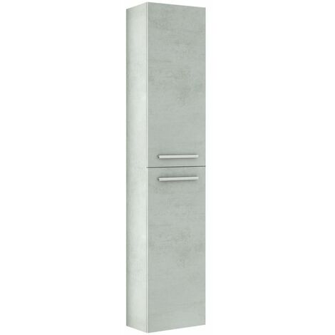 Columna de baño Athena 2 puertas - Cemento