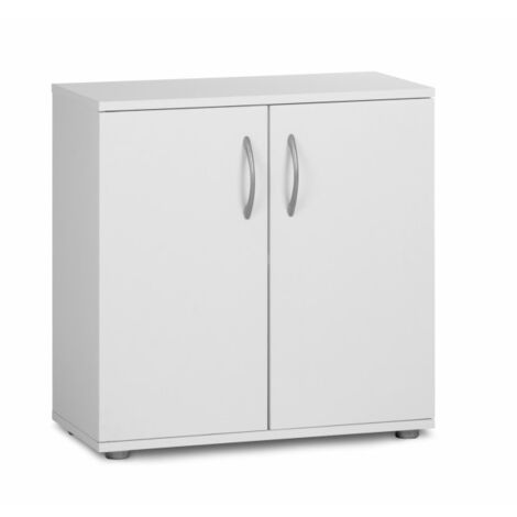 ARGONAUTA Mueble blanco 57x58x29 cm con dos puertas y balda - Dalia