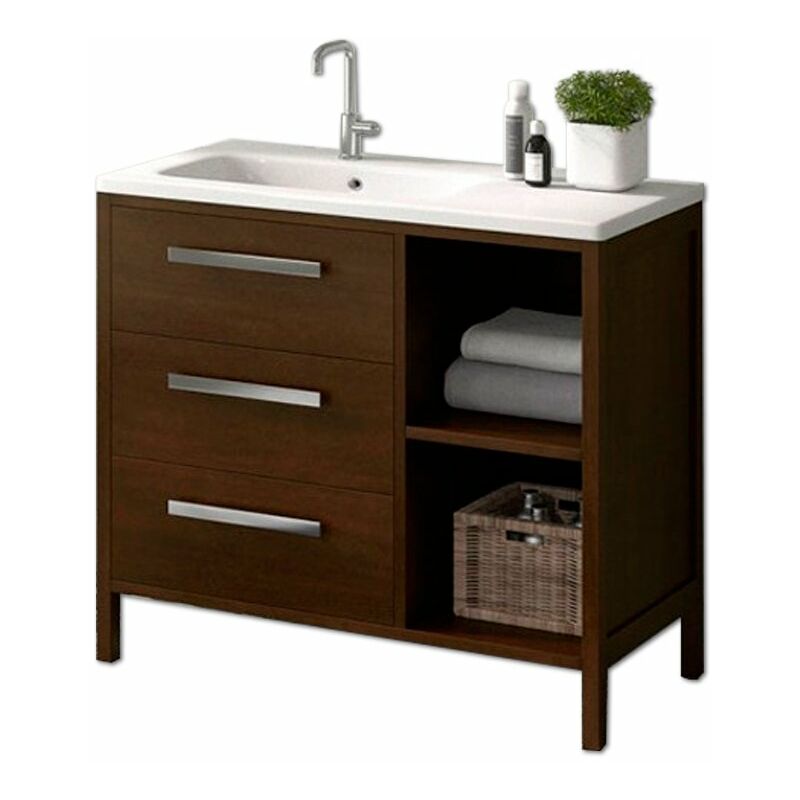 

Joanve - Mueble de baño Borneo H-850 3 cajones 2 huecos